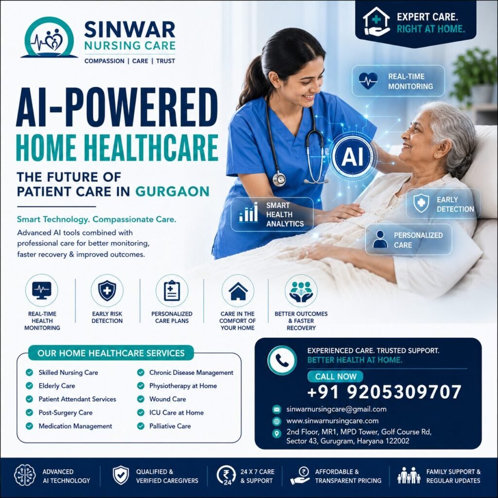 AI-Powered Home Healthcare: The Future of Patient Care in Gurgaon