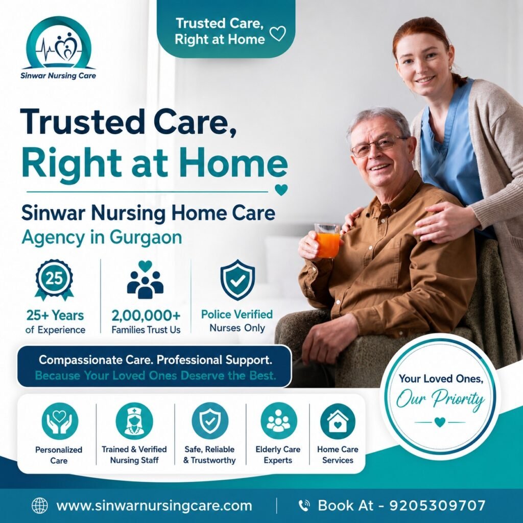trusted care right at home in gurgaon