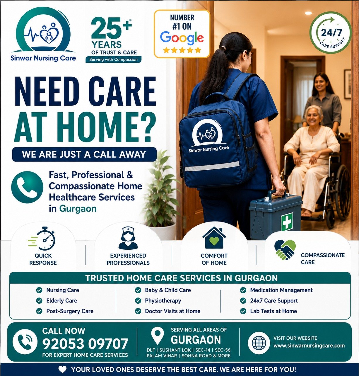 Comprehensive Home Healthcare Services in Gurgaon: The Ultimate Guide to Professional In-Home Care