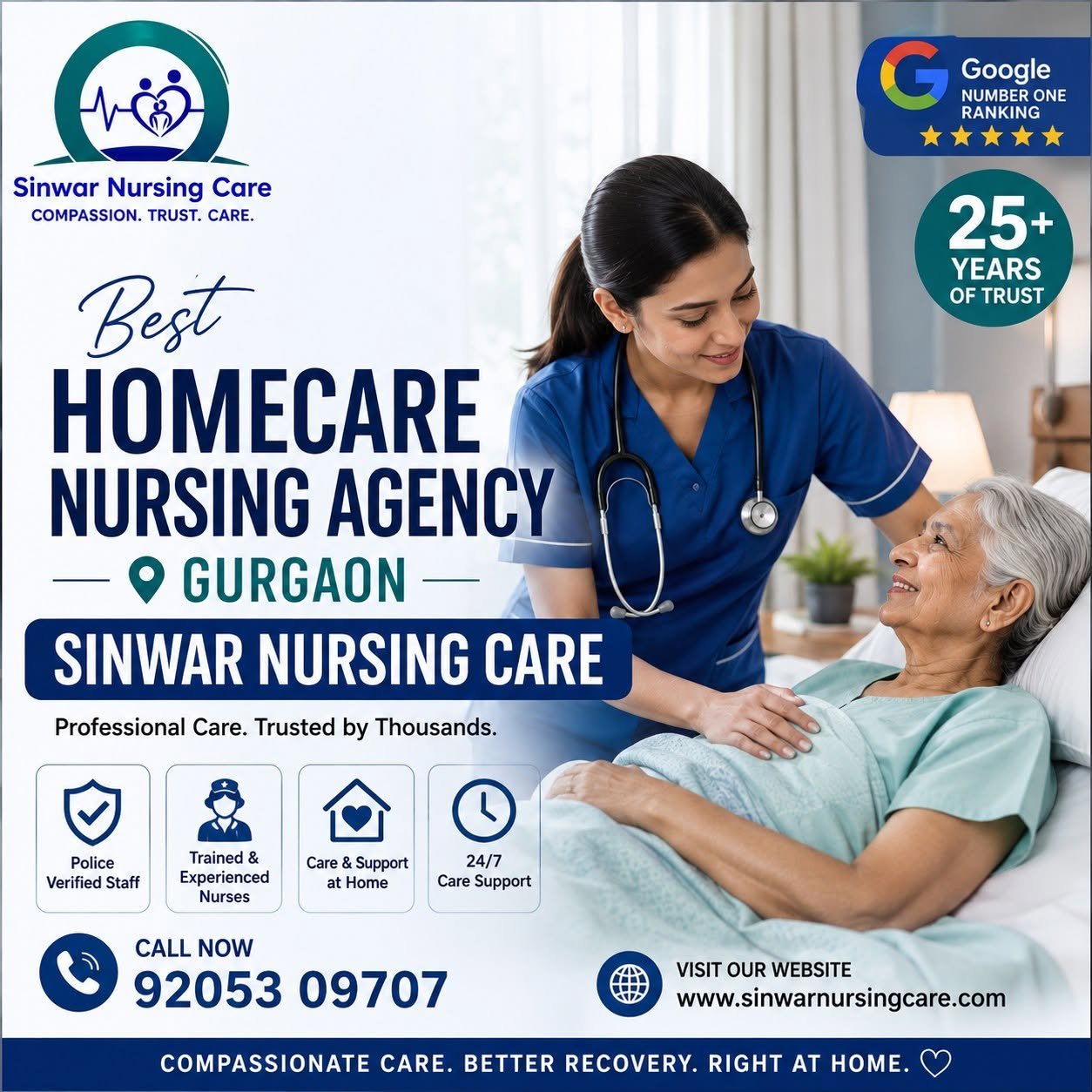 Best Homecare Nursing Agency in Gurgaon