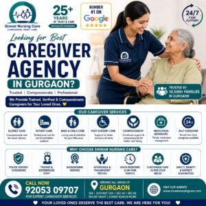 Looking for the Best Caregiver Agency in Gurgaon?