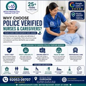 Why Choose Police-Verified Nurses & Caregivers?